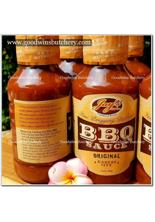 Sauce Jay's BBQ KANSAS CITY ORIGINAL Jays 500g